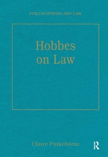 Бумажная книга «Hobbes on Law» - фото №1