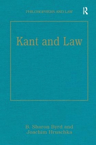 Бумажная книга «Kant and Law» - фото №1