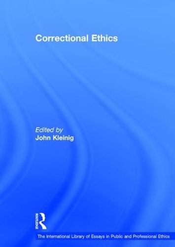 Паперова книга «Correctional Ethics» - фото №1