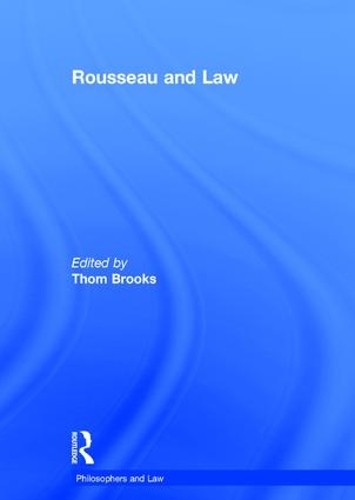 Бумажная книга «Rousseau and Law» - фото №1
