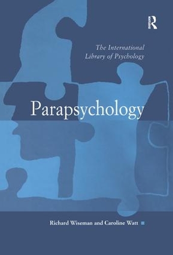Бумажная книга «Parapsychology», автор Кэролайн Уотт - фото №1