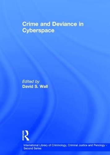 Бумажная книга «Crime and Deviance in Cyberspace» - фото №1