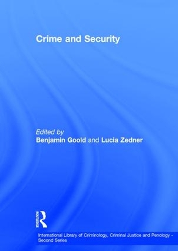 Бумажная книга «Crime and Security» - фото №1