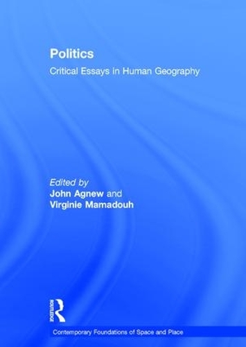 Бумажная книга «Politics: Critical Essays in Human Geography», автор Вирджини Мамадух - фото №1
