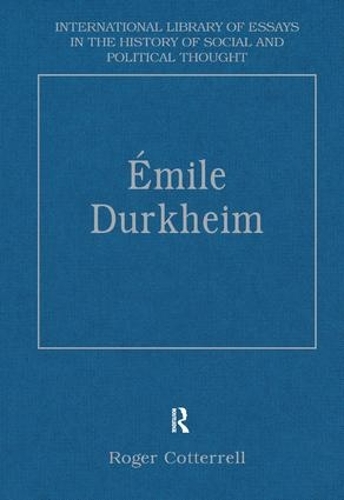 Паперова книга «Émile Durkheim: Justice, Morality and Politics» - фото №1