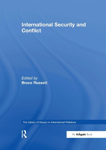 Бумажная книга «International Security and Conflict» - фото №1