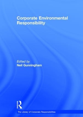 Бумажная книга «Corporate Environmental Responsibility» - фото №1