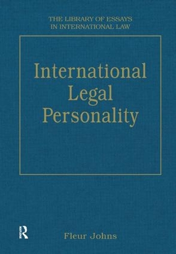 Бумажная книга «International Legal Personality» - фото №1