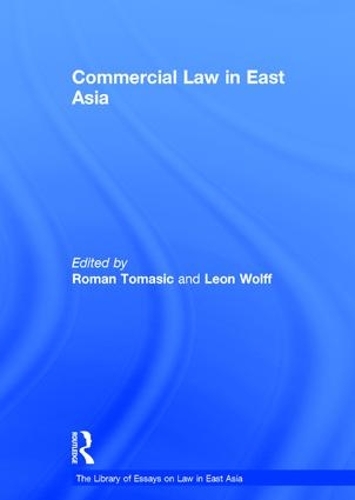Бумажная книга «Commercial Law in East Asia» - фото №1