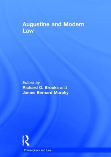 Паперова книга «Augustine and Modern Law», автор Джеймс Бернард Мерфі - фото №1