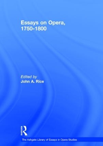 Бумажная книга «Essays on Opera, 1750-1800» - фото №1