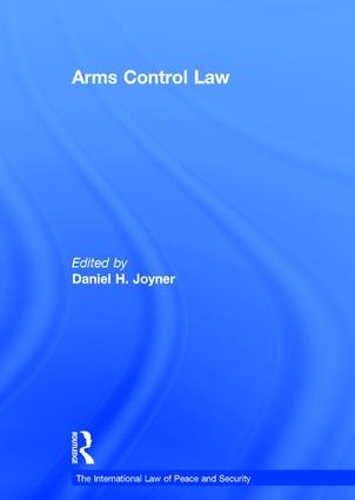 Бумажная книга «Arms Control Law» - фото №1