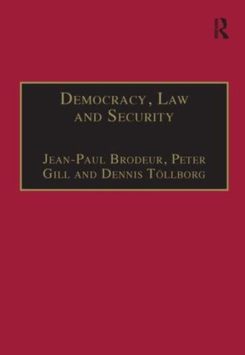 Бумажная книга «Democracy, Law and Security: Internal Security Services in Contemporary Europe» - фото №1