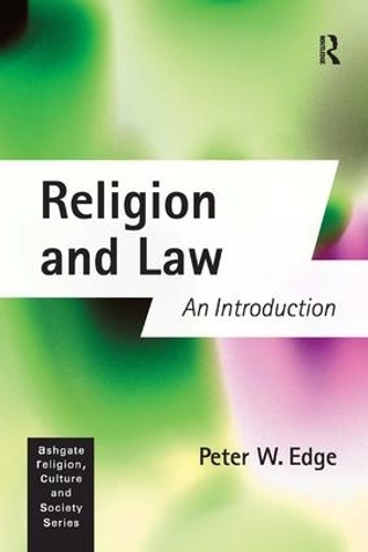 Бумажная книга «Religion and Law: An Introduction», автор Питер В. Эдж - фото №1
