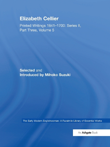 Бумажная книга «Elizabeth Cellier: Printed Writings 1641–1700: Series II, Part Three, Volume 5», автор Михоко Судзуки - фото №1