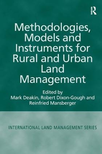Паперова книга «Methodologies, Models and Instruments for Rural and Urban Land Management», автор Марк Дікін - фото №1