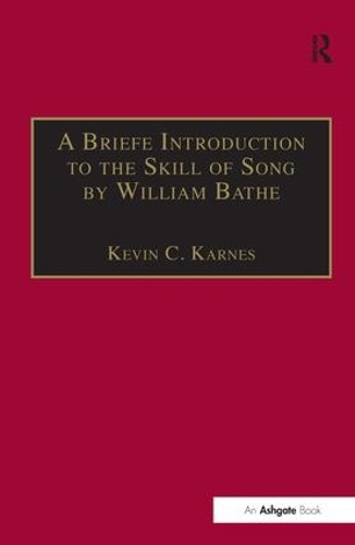 Бумажная книга «A Briefe Introduction to the Skill of Song by William Bathe» - фото №1