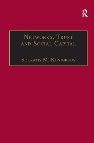 Бумажная книга «Networks, Trust and Social Capital: Theoretical and Empirical Investigations from Europe» - фото №1