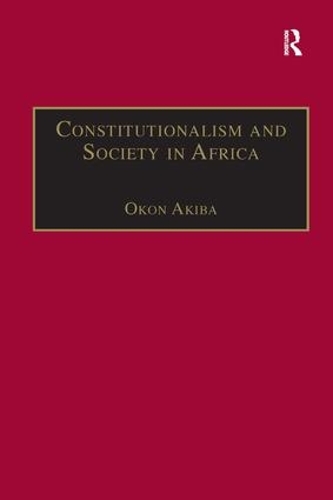 Бумажная книга «Constitutionalism and Society in Africa» - фото №1