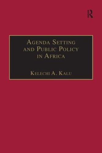Бумажная книга «Agenda Setting and Public Policy in Africa» - фото №1