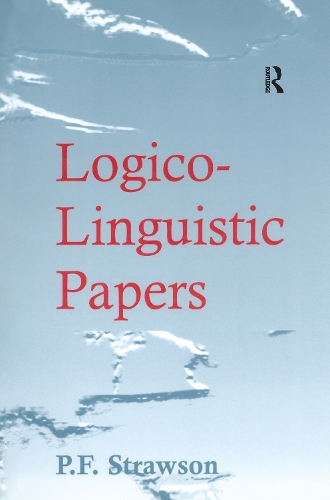 Бумажная книга «Logico-Linguistic Papers», автор П.Ф. Строусон - фото №1