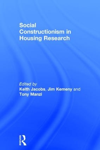 Паперова книга «Social Constructionism in Housing Research», автор Джим Кемені - фото №1
