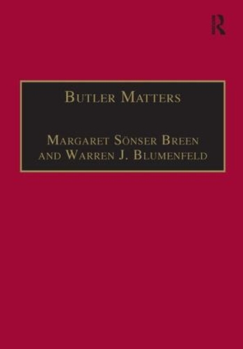 Паперова книга «Butler Matters: Judith Butler's Impact on Feminist and Queer Studies» - фото №1