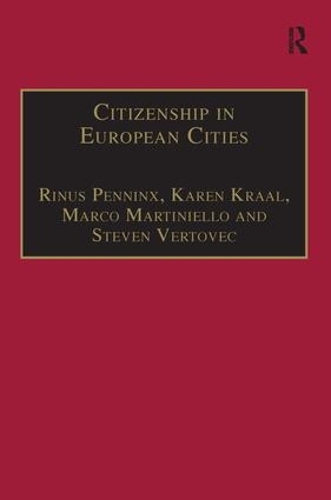 Паперова книга «Citizenship in European Cities: Immigrants, Local Politics and Integration Policies», авторів Карен Краал, Стівен Вертовець - фото №1