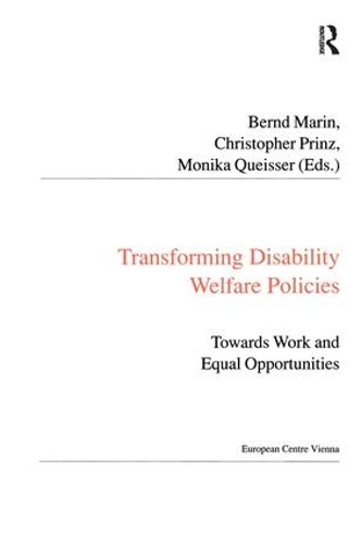Бумажная книга «Transforming Disability Welfare Policies: Towards Work and Equal Opportunities», автор Кристофер Принц - фото №1
