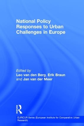 Паперова книга «National Policy Responses to Urban Challenges in Europe», авторів Ерік Браун, Лео ван ден Берг - фото №1
