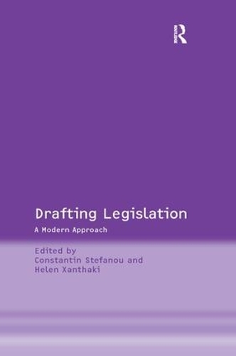 Бумажная книга «Drafting Legislation: A Modern Approach», автор Константин Стефану - фото №1