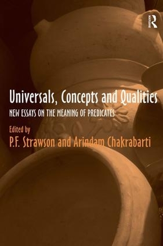 Бумажная книга «Universals, Concepts and Qualities: New Essays on the Meaning of Predicates», автор П.Ф. Строусон - фото №1