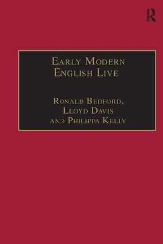 Бумажная книга «Early Modern English Lives: Autobiography and Self-Representation 1500–1660», авторов Ллойд Дэвис, Филиппа Келли, Рональд Бедфорд - фото №1