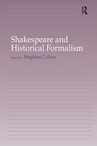 Бумажная книга «Shakespeare and Historical Formalism» - фото №1