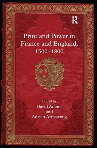 Бумажная книга «Print and Power in France and England, 1500-1800» - фото №1