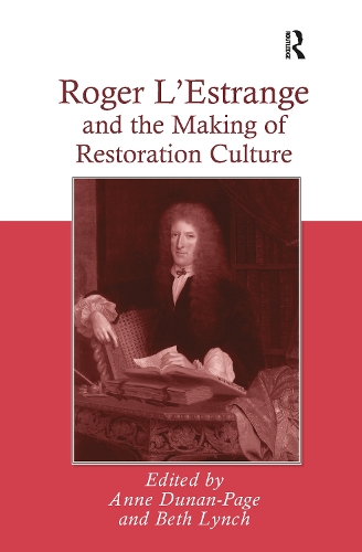 Бумажная книга «Roger L'Estrange and the Making of Restoration Culture», автор Бет Линч - фото №1