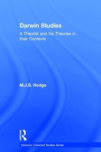 [object Object] «Darwin Studies: A Theorist and his Theories in their Contexts», автор М. Дж. С. Ходж - фото №1
