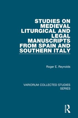 Бумажная книга «Studies on Medieval Liturgical and Legal Manuscripts from Spain and Southern Italy», автор Роджер Э. Рейнольдс - фото №1
