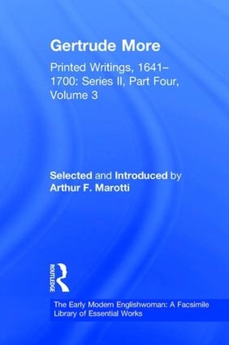 Паперова книга «Gertrude More: Printed Writings, 1641–1700: Series II, Part Four, Volume 3» - фото №1