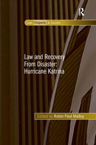 Паперова книга «Law and Recovery From Disaster: Hurricane Katrina» - фото №1
