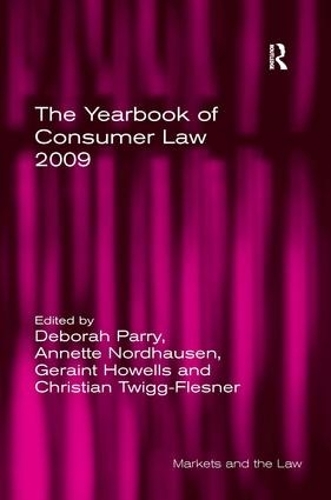 Паперова книга «The Yearbook of Consumer Law 2009», авторів Аннетт Нордхаузен, Джерант Хауеллс - фото №1