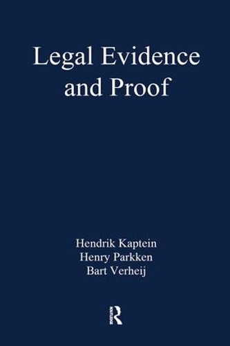 Бумажная книга «Legal Evidence and Proof: Statistics, Stories, Logic» - фото №1