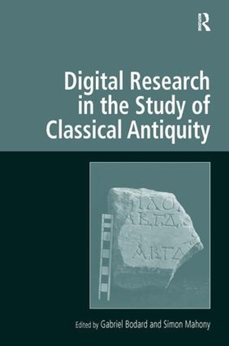 Паперова книга «Digital Research in the Study of Classical Antiquity» - фото №1