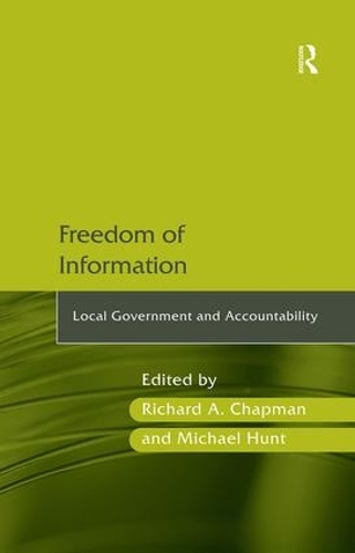 Бумажная книга «Freedom of Information: Local Government and Accountability» - фото №1