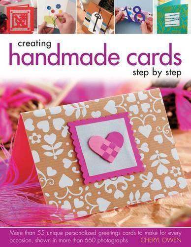 Паперова книга «Creating Handmade Cards Step-by-step», автор Шеріл Оуен - фото №1