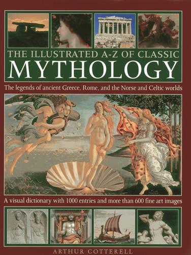 Бумажная книга «Illustrated A-z of Classic Mythology», автор Артур Коттерелл - фото №1