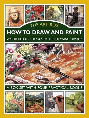 Бумажная книга «Art Box - How to Draw and Paint (4-Book Slipcase): Watercolours • Oils & Acrylics • Drawing • Pastels: A Box Set with Four Practical Books», автор Хейзел Харрисон - фото №1
