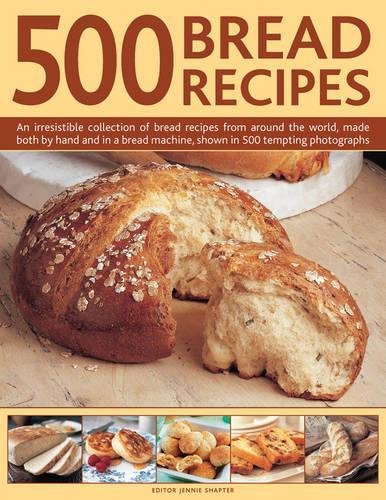 Бумажная книга «500 Bread recipes», автор Дженни Шептер - фото №1