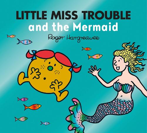 Паперова книга «Little Miss Trouble and the Mermaid», автор Адам Харгрівз - фото №1