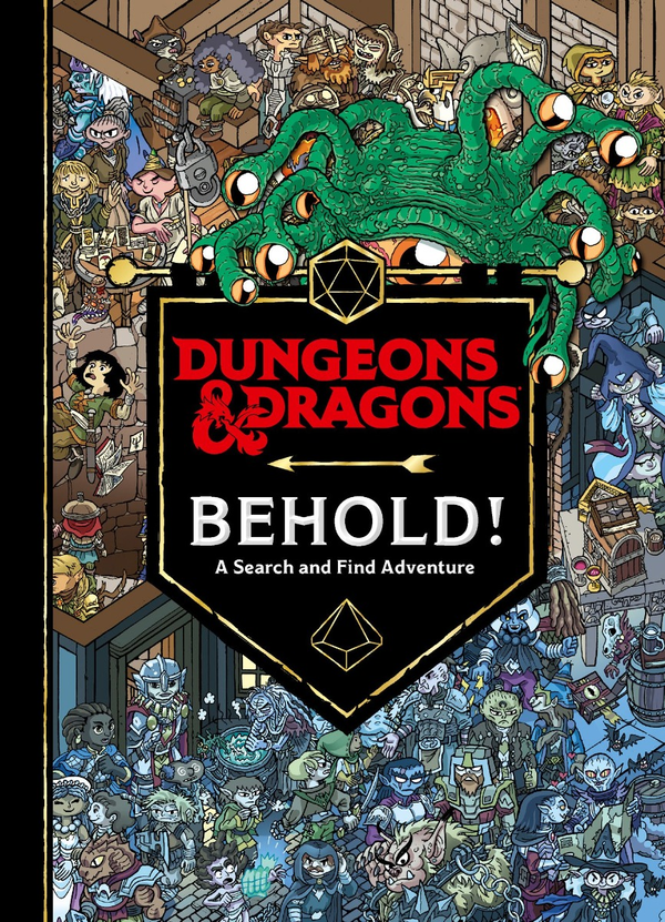 Бумажная книга «Dungeons and Dragons Behold! A Search and Find Adventure» - фото №1